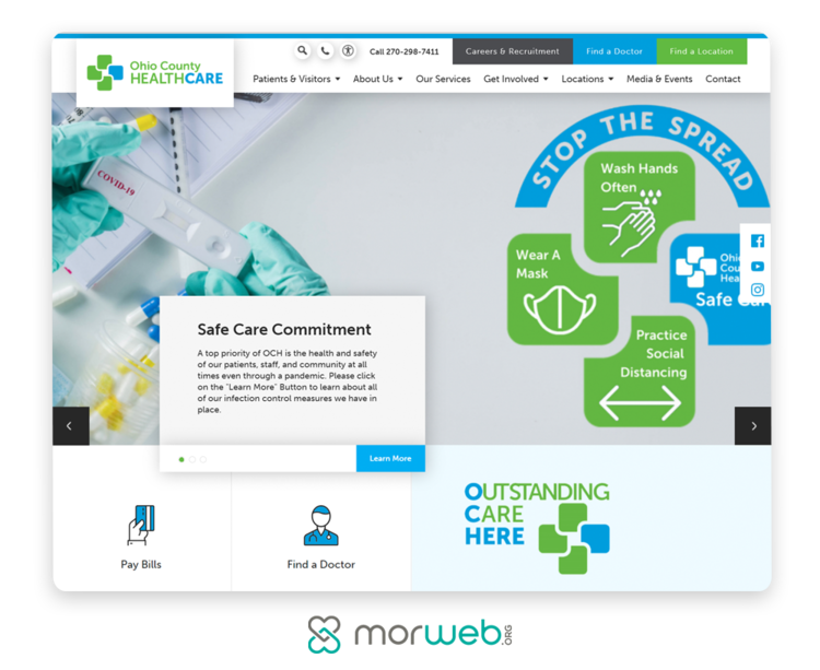 Morweb-Handbid-6-Proven-Ways-to-Improve-Your-Nonprofits-Donation-Page-website-branding