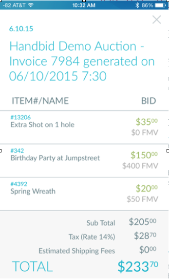 how to organize a silent auction