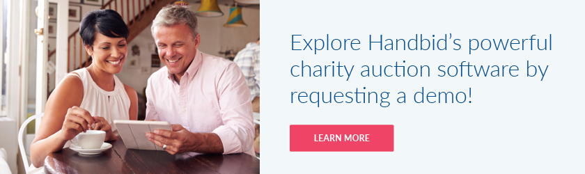 Explore Handbid's charity auction site. Request a demo!