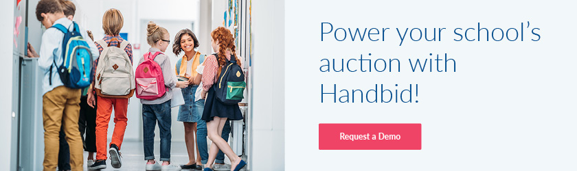 Power your school auction with Handbid! Request a demo.
